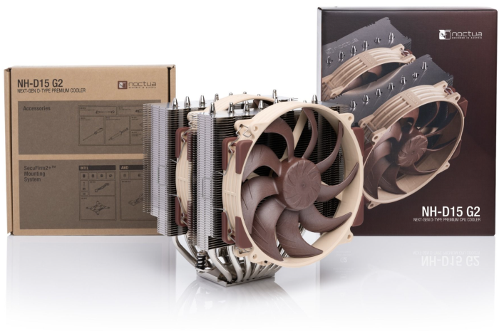 Wie üblich gibt es bei Noctua neben dem Lüfter ein Zubehörpaket und Mounting-Kits für alle üblichen Sockel. (Quelle: Noctua)